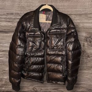 Rare Moncler Fedor Guibbotto Black Down Puffer Coat